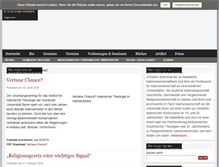 Tablet Screenshot of christineschirrmacher.info